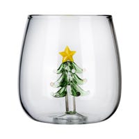 Vaso de vidrio Árbol 3D 350 ml ATN3658 Home Sweet Home