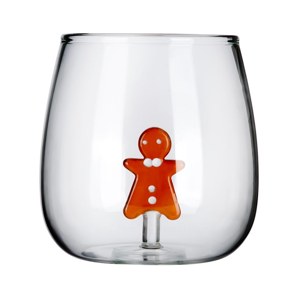 Vaso de vidrio Galleta 3D 350 ml ATN3659 Home Sweet Home