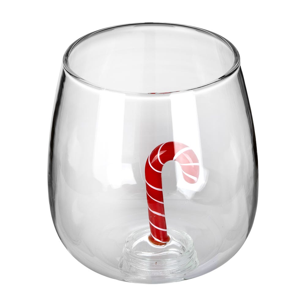 Vaso de vidrio Bastón 3D 350 ml ATN3660 Home Sweet Home