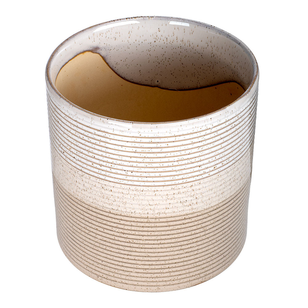 Maceta de cerámica de 18 cm HSH MOD. 25C132-2 Home Sweet Home