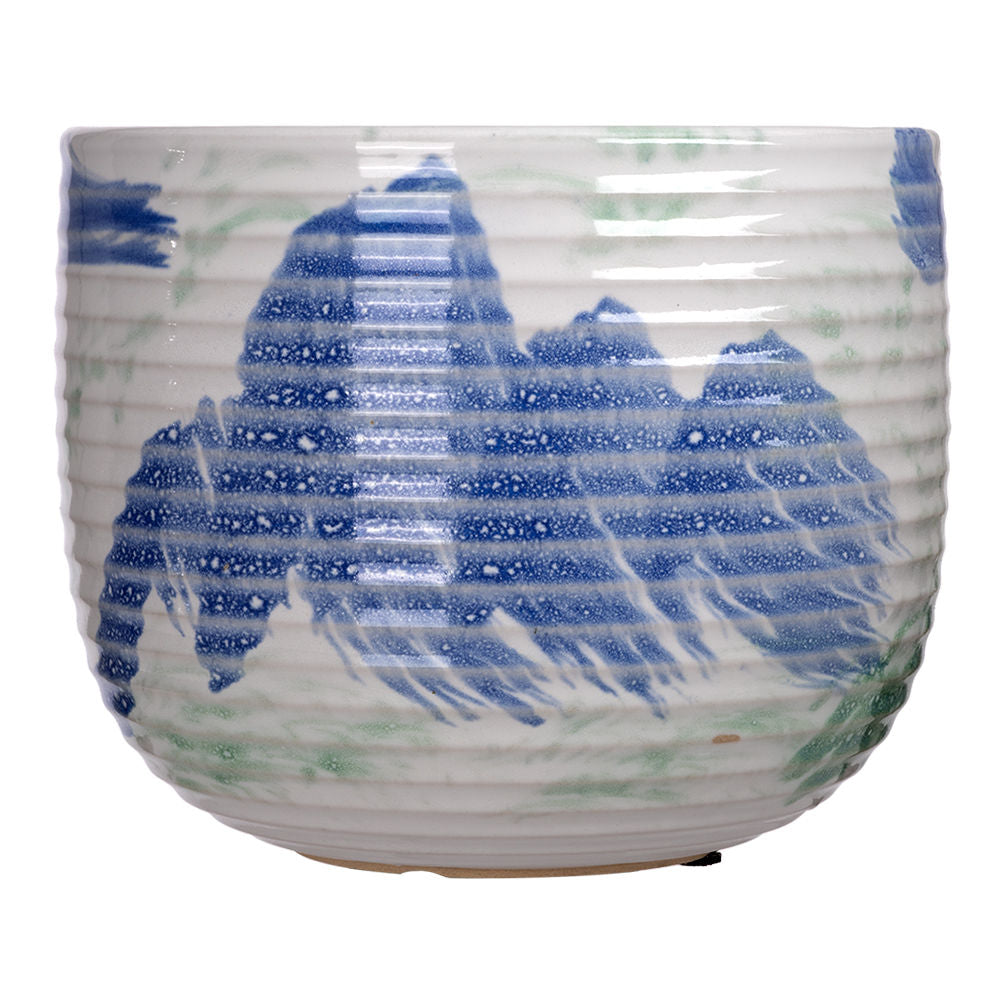 Maceta de cerámica de 19 x 16 cm HSH MOD. 25C217-2 Home Sweet Home