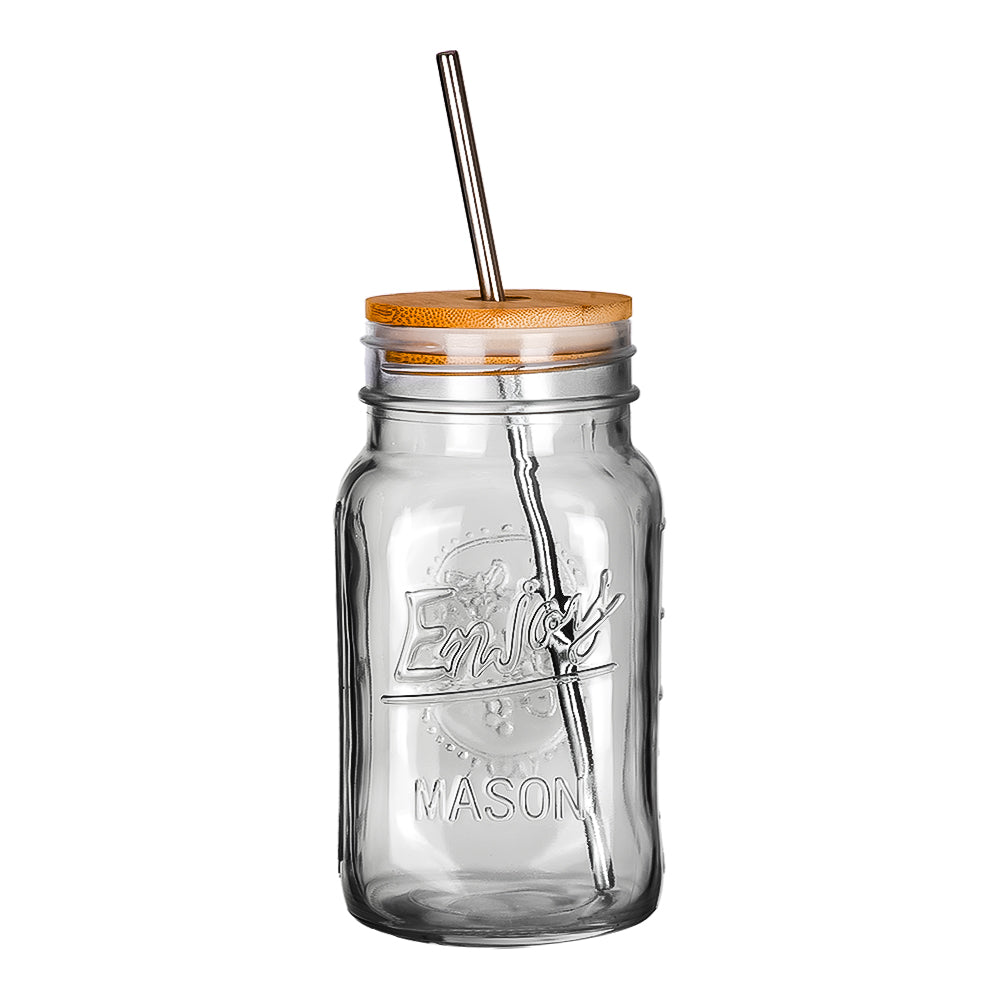 Juego de 8 tarros de vidrio con aditamentos ATA0529 Home Sweet Home