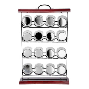 Organizador para especias con frascos de vidrio ATL1168 Home Sweet Home