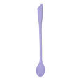 Cuchara con espátula de silicón 24 cm AJU752 Home Sweet Home – utensilio lila, vista completa