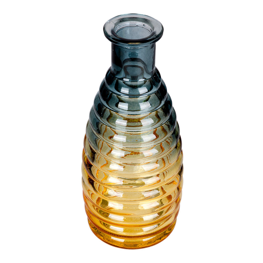 Juego de 5 jarrones texturizados de vidrio AJO2507 Home Sweet Home