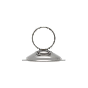 Clip porta menú de acero inoxidable