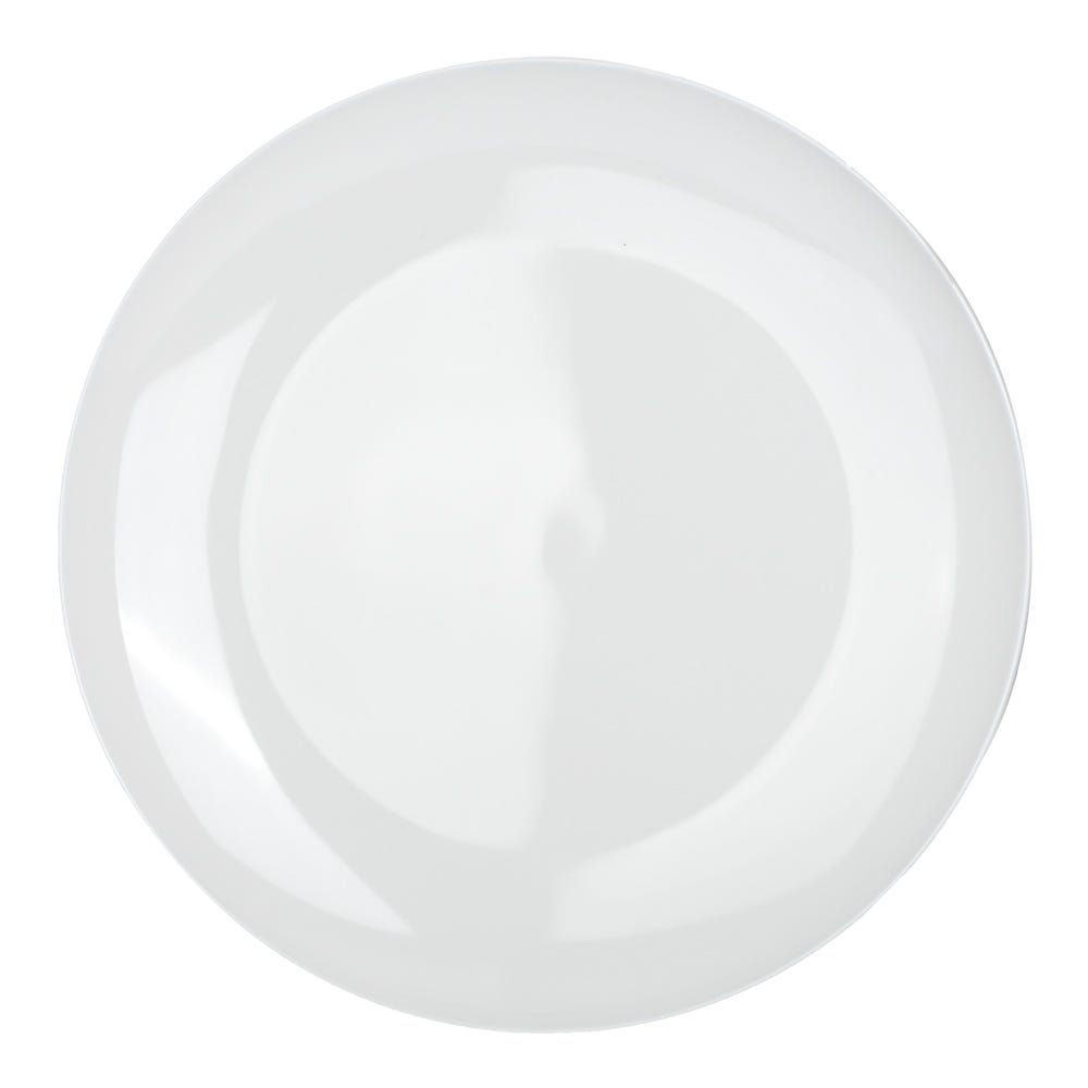 Plato postre de cerámica Blanco BB-D01 Kitchen Pro