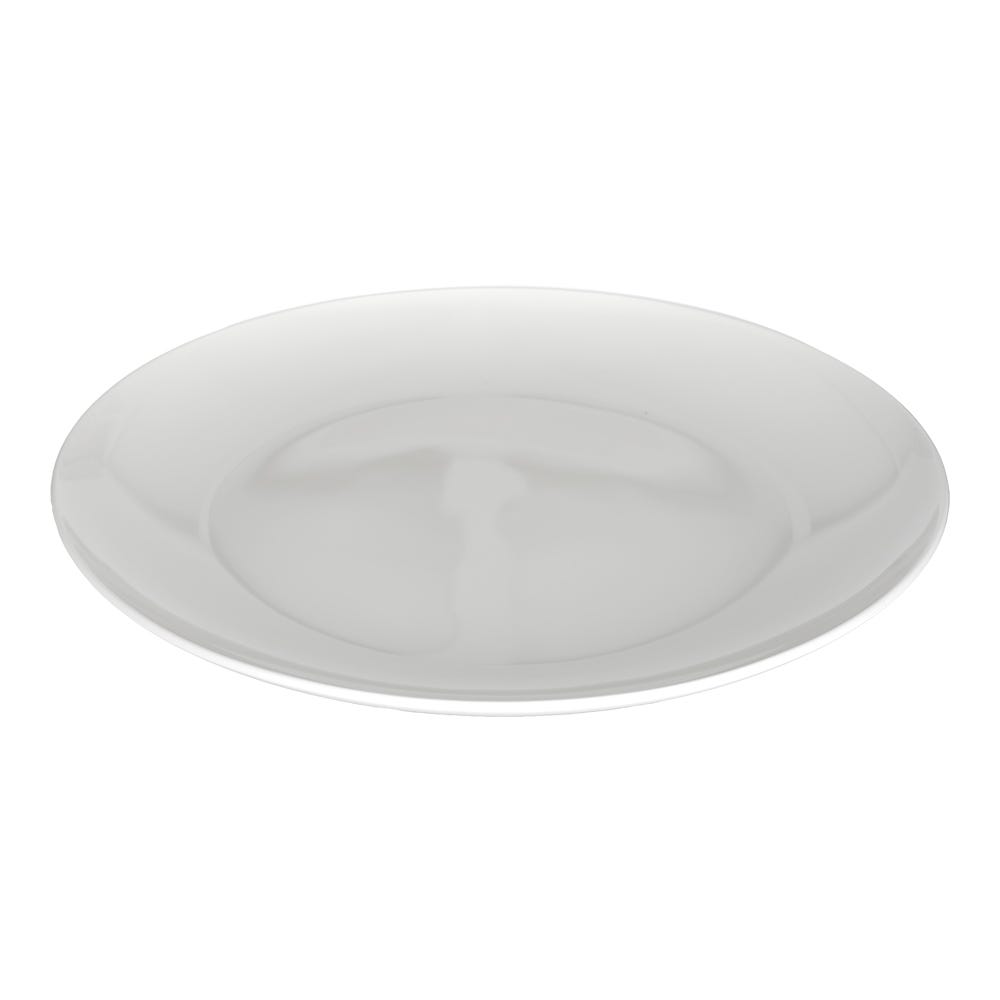 Plato postre de cerámica Blanco BB-D01 Kitchen Pro