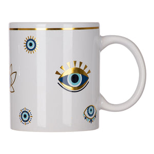 Taza de cerámica con diseño 300 ml A2527-31 Home Sweet Home