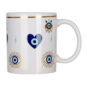 Taza de cerámica con diseño 300 ml A2527-32 Home Sweet Home
