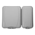 Juego de 2 contenedores de plástico para almuerzo con cubierto AP-9082 Titiz – juego de 2 contenedores grises, vista frontal