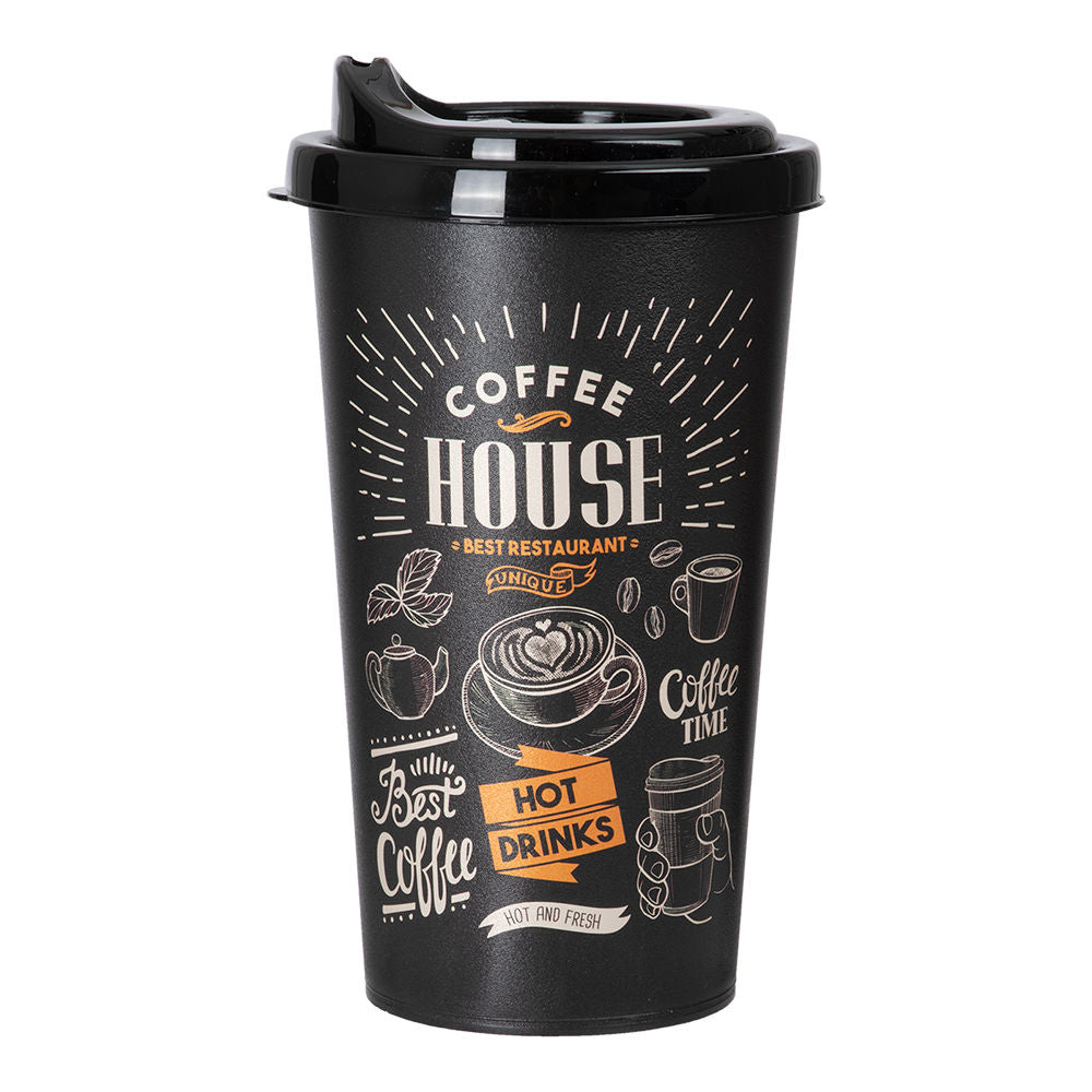 Vaso para café de plástico 650 ml AP-9220 Titiz