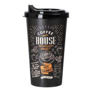 Vaso para café de plástico 650 ml AP-9220 Titiz