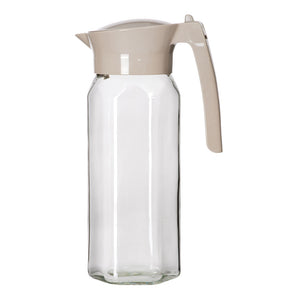 Jarra de vidrio Betty 1.5 litros con tapa antiderrames KC-104 Titiz