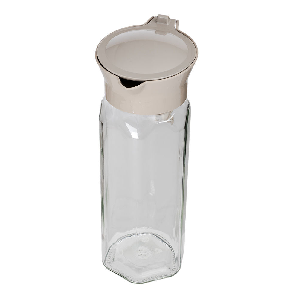 Jarra de vidrio Betty 1.5 litros con tapa antiderrames KC-104 Titiz