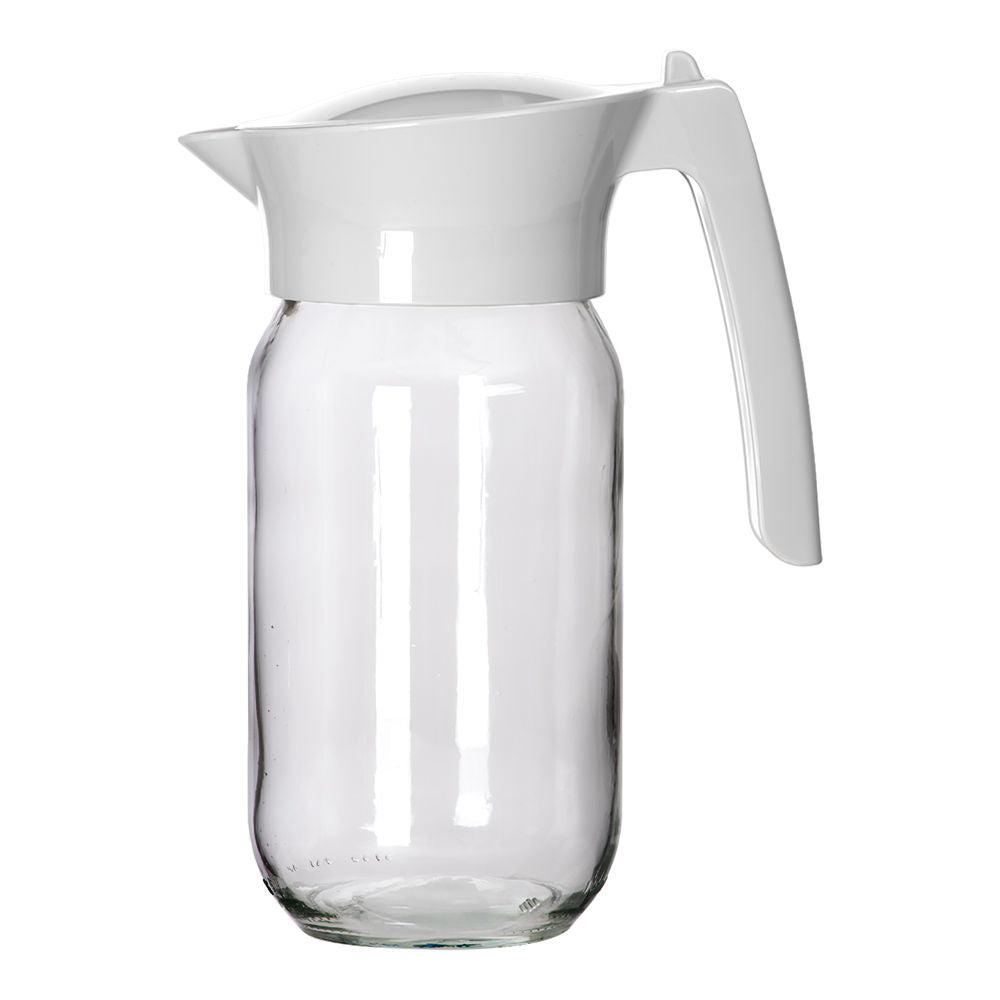 Jarra Betty 1 litro de vidrio con tapa antiderrames KC-105 Titiz