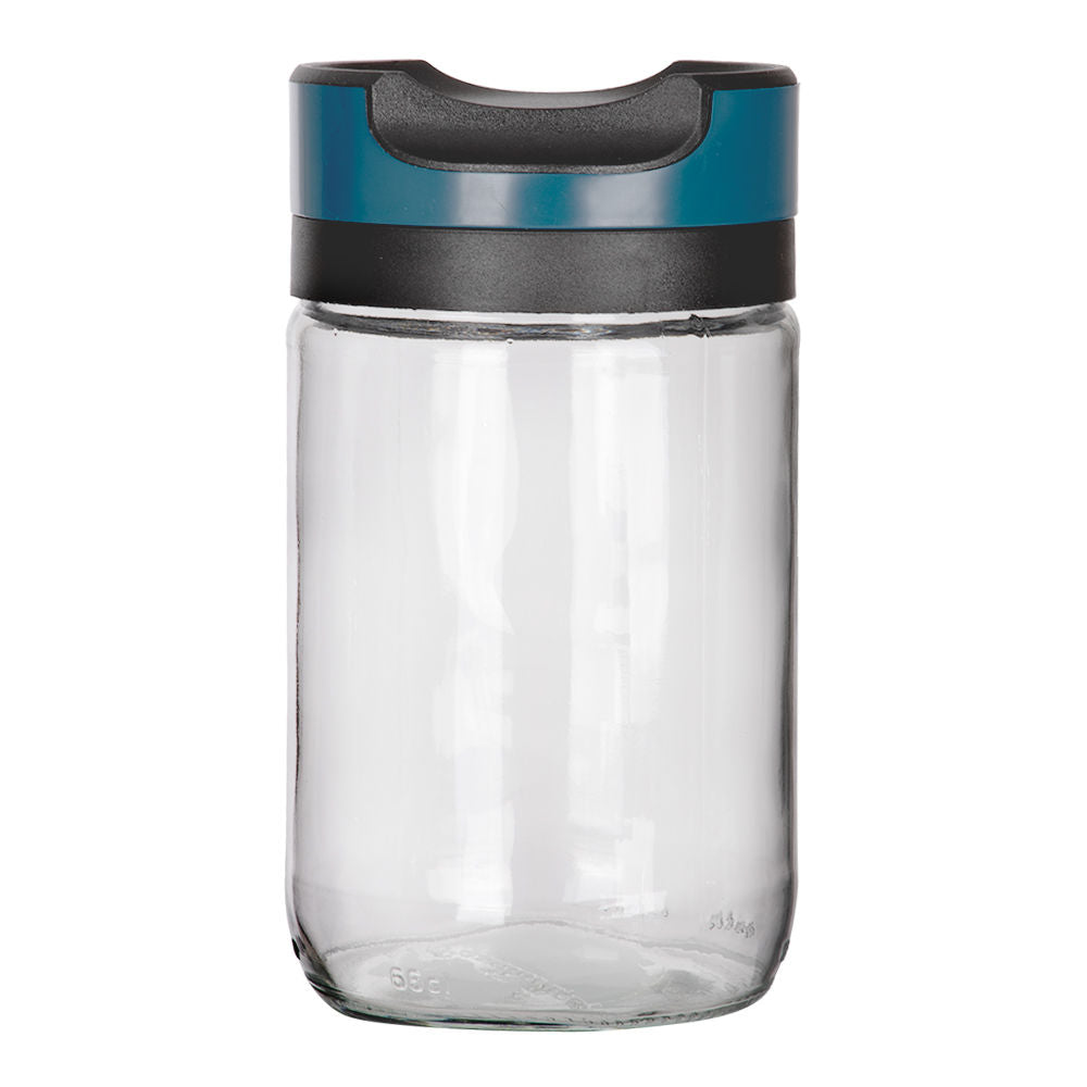 Frasco de vidrio 660 ml con tapa hermética KC-422 Titiz