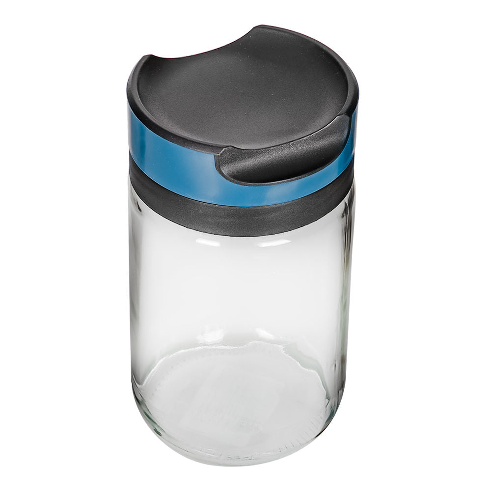 Frasco de vidrio 660 ml con tapa hermética KC-422 Titiz