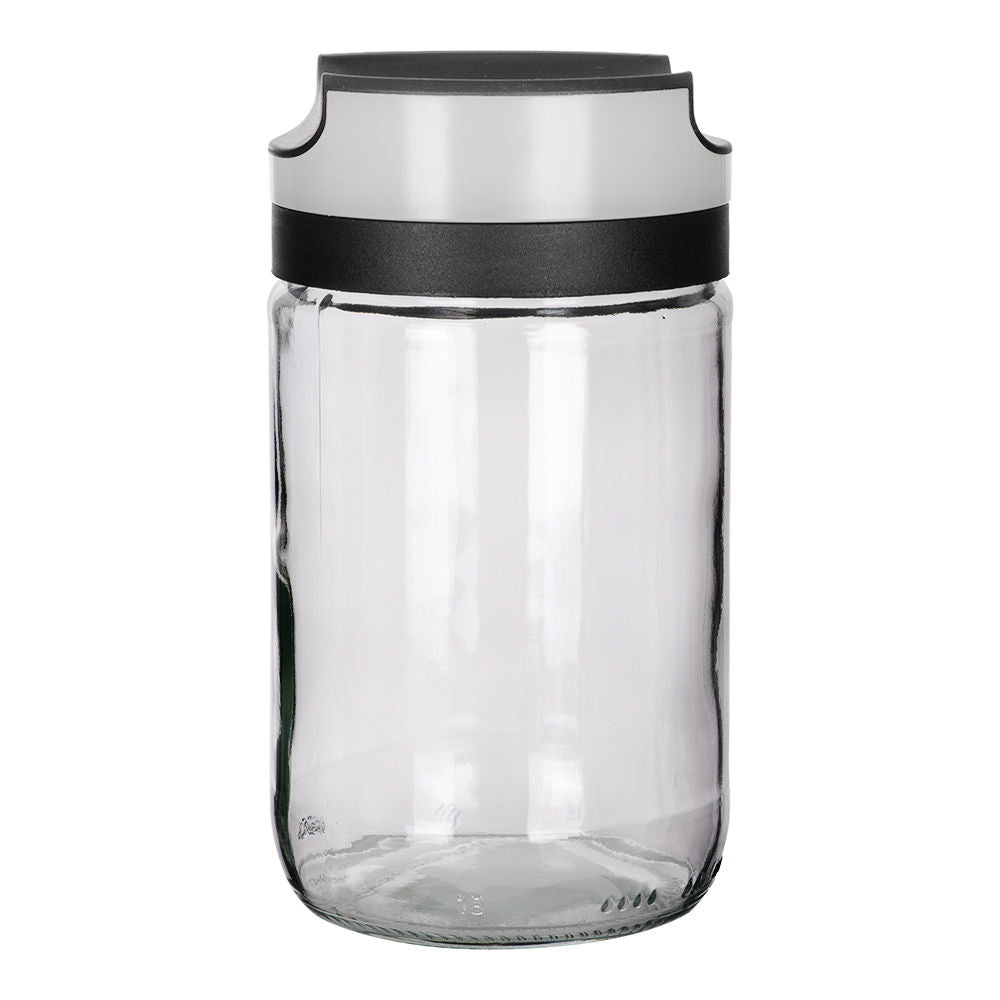 Frasco de vidrio 660 ml con tapa hermética KC-422 Titiz