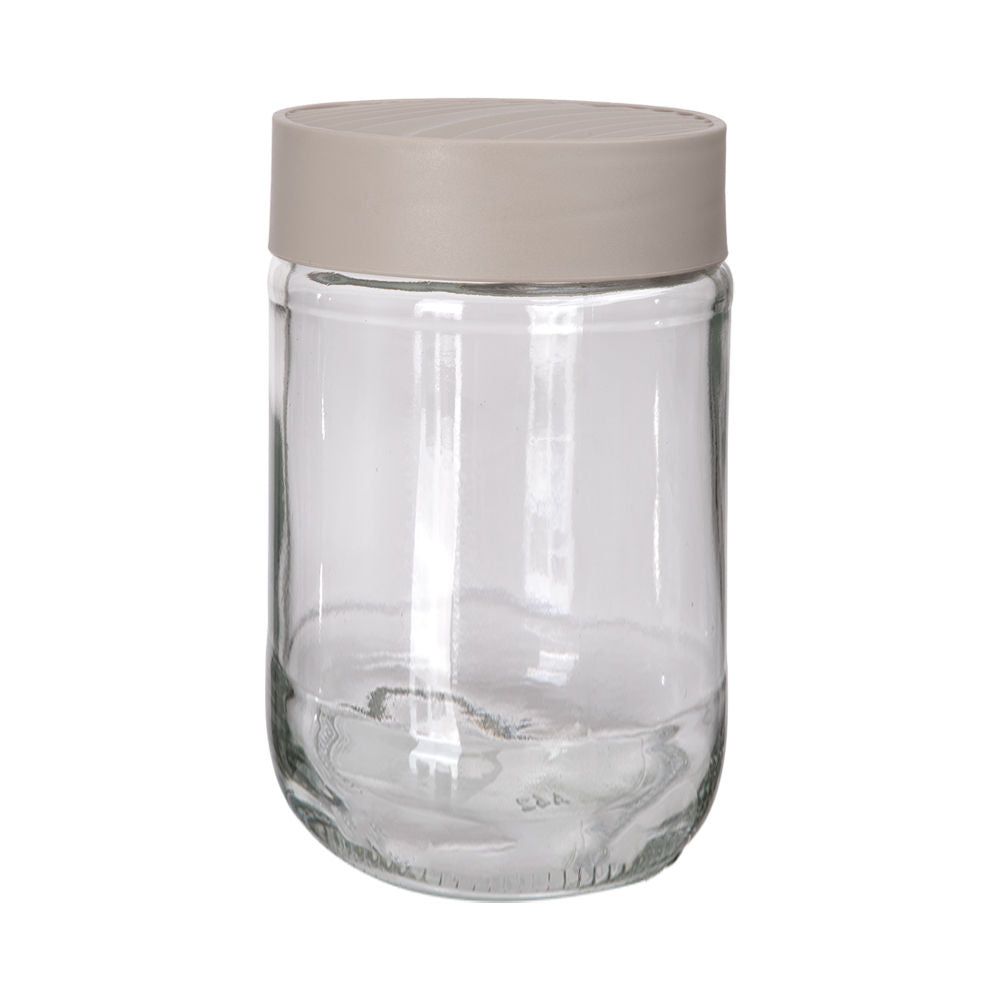 Frasco de vidrio con tapa hermética 660 ml KC-283 Titiz