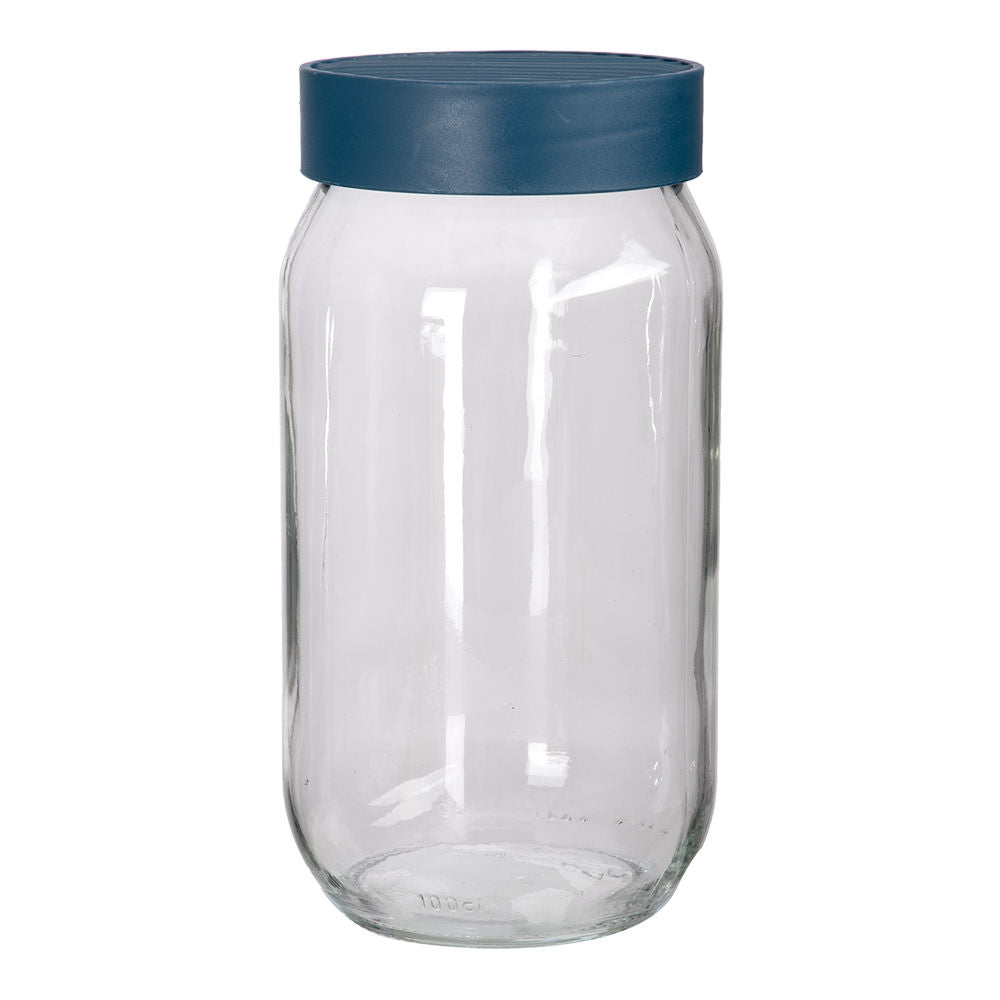 Frasco de vidrio con tapa hermética 1 litro KC-287 Titiz