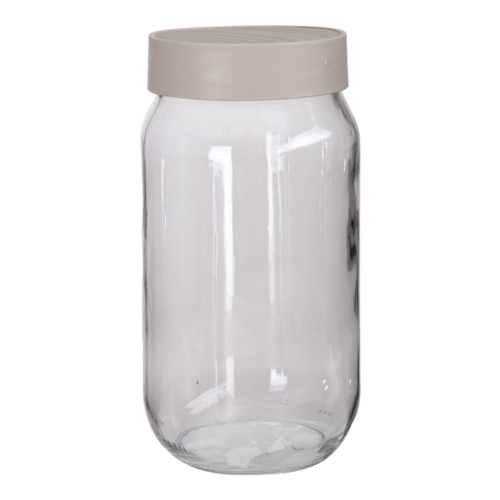 Frasco de vidrio con tapa hermética 1 litro KC-287 Titiz