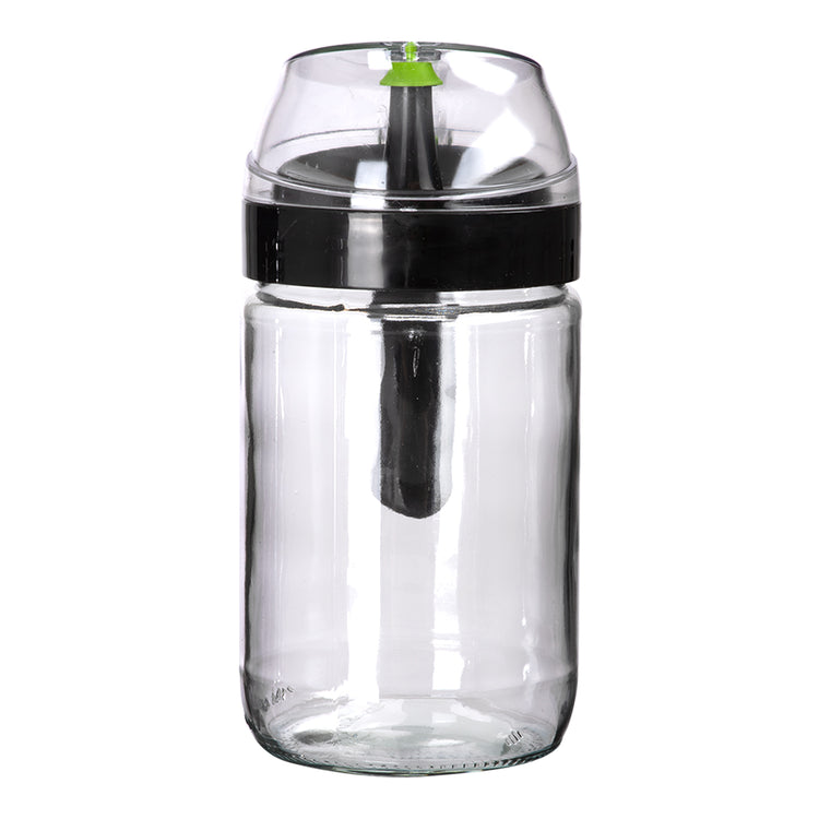 Aceitera de vidrio con tapa plástica con dosificador 660 ml KC-345 Titiz