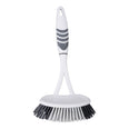 Cepillo de limpieza manual con mango ergonómico TP-331 Titiz – cepillo con mango gris, vista frontal