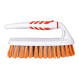 Cepillo de limpieza manual con mango ergonómico TP-334 Titiz – cepillo con cerdas naranjas, vista lateral