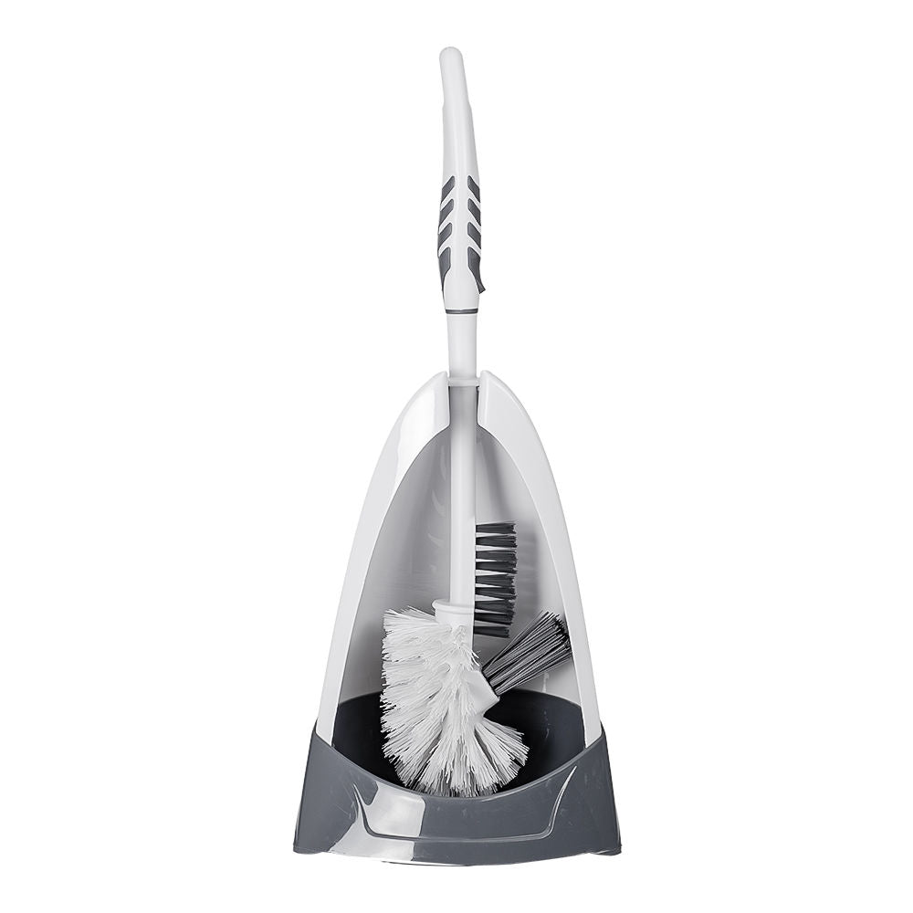 Cepillo para inodoro 3 en 1 con base de plástico TP-336 Titiz