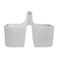 Canasta doble para organización colgante TP-589 Titiz – canasta doble blanca, vista frontal