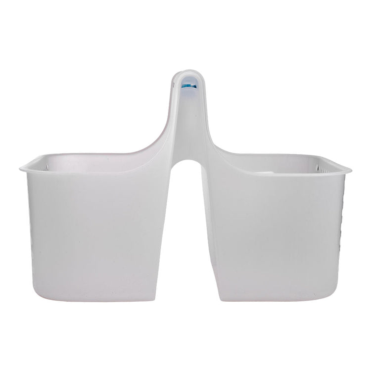 Canasta doble para organización colgante de plástico TP-589 Titiz