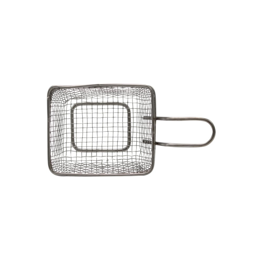 Mini canasta rectangular para servir 10.5*9 cm