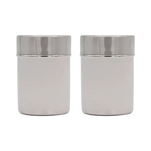 Juego de salero y pimentero de acero inoxidable 7*9 cm