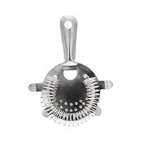 Colador para bar (gusanillo) de acero inoxidable 14 cm