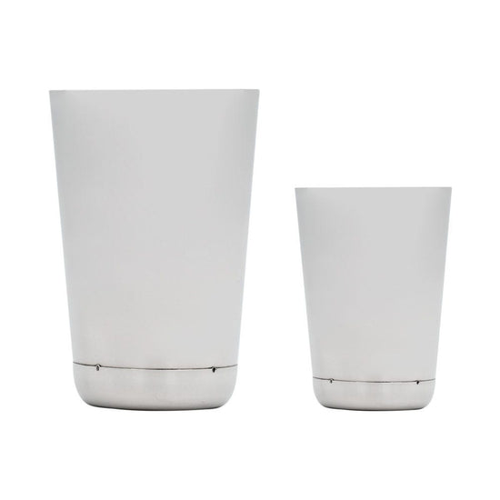 Juego de vasos mezcladores de acero inoxidable