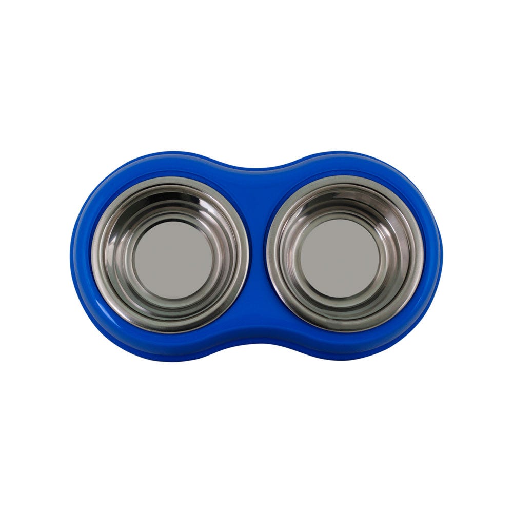 Plato doble para mascota