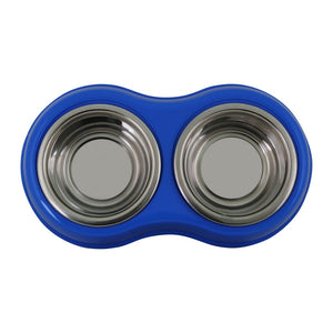 Plato doble para mascota 14 cm