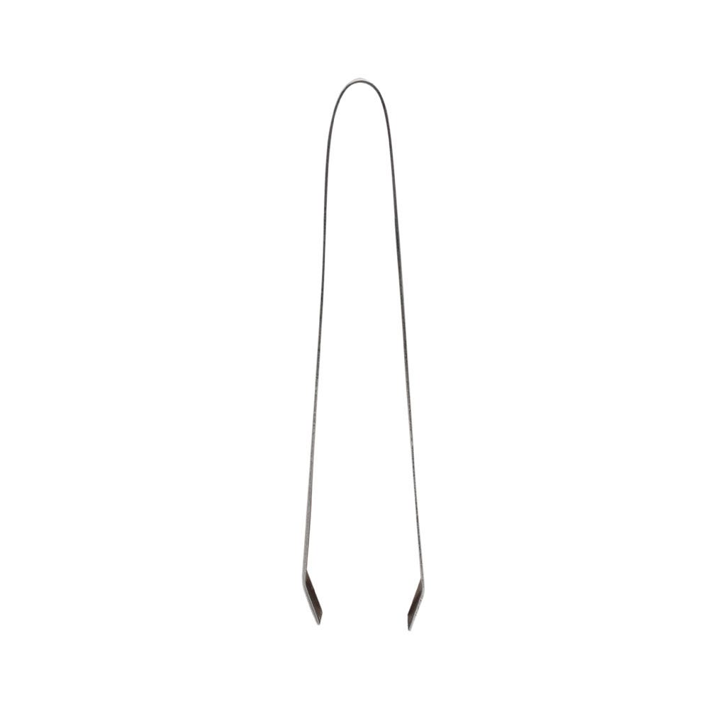 Pinza para hielo de acero inoxidable 16.5 cm