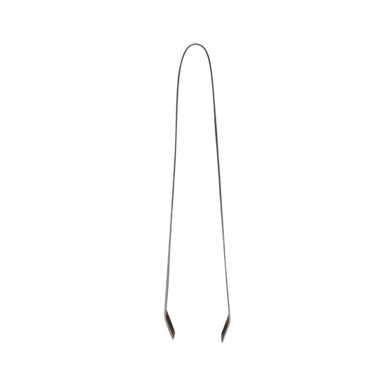 Pinza para hielo de acero inoxidable 16.5 cm