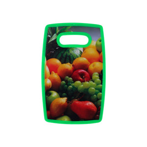 Tabla para picar con decorado frutal 15*24