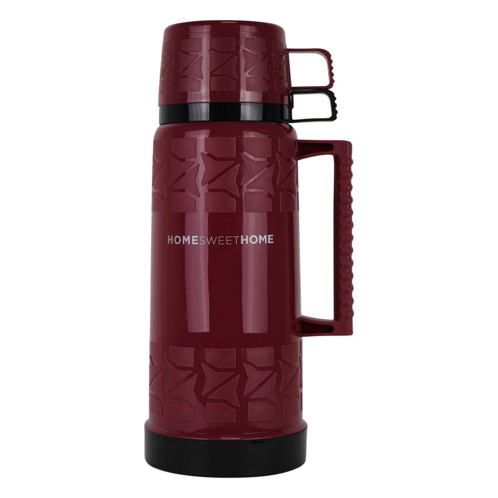 Thermo de plástico con fondo de Cristal 1.8 L TR180 Home Sweet Home