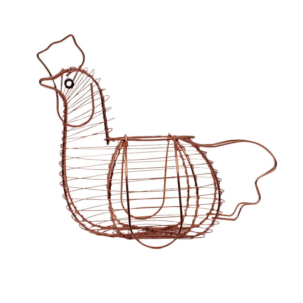 Contenedor de huevos en forma de gallina Meidas