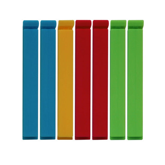 Juego de 7 clips para sellar bolsas