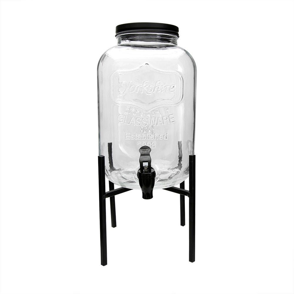 Despachador de bebidas de vidrio 5 L