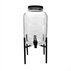 Despachador de bebidas de vidrio 5 L
