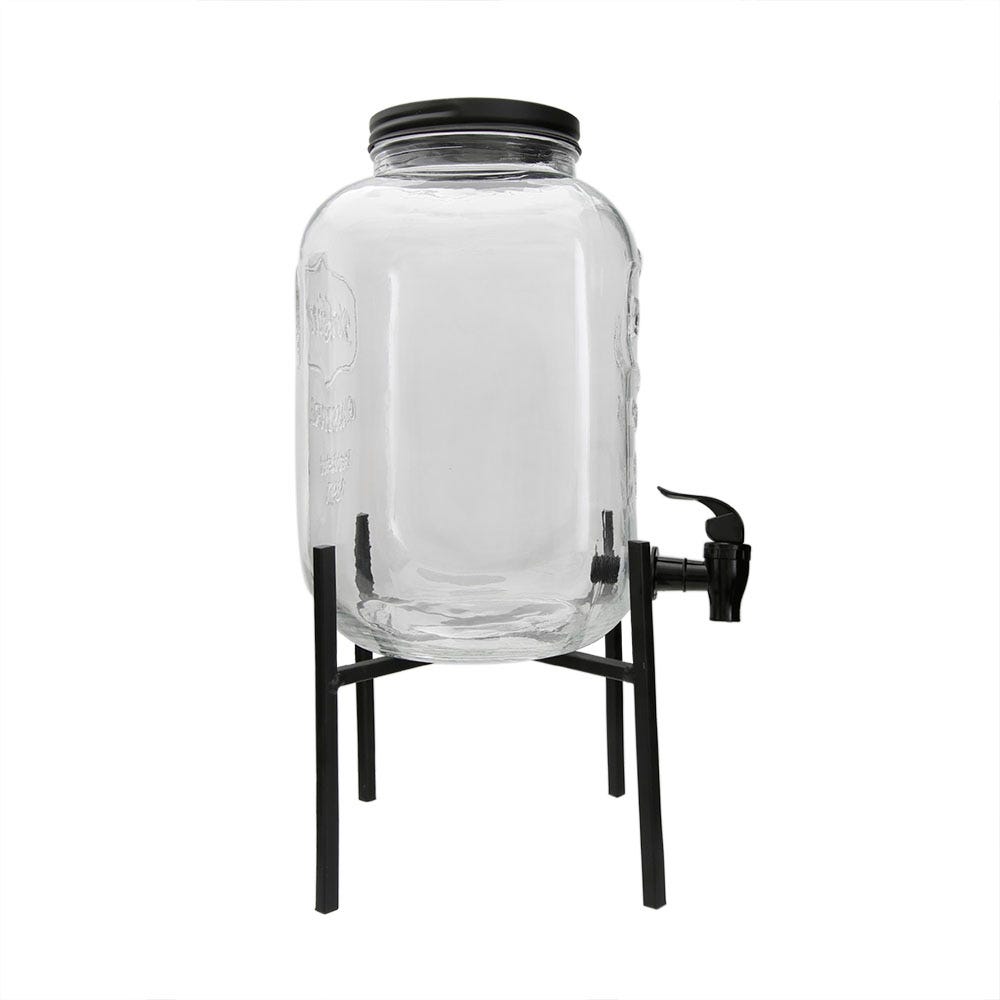 Despachador de bebidas de vidrio 5 L