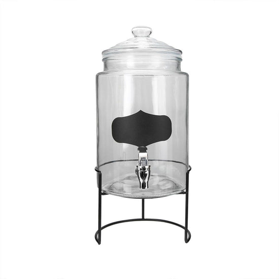 Despachador de bebidas de vidrio para 5.8 L