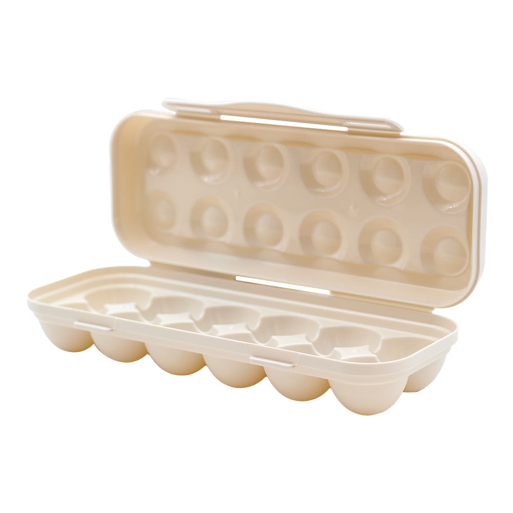 Caja para almacenar huevos para 12 piezas polipropileno KSA