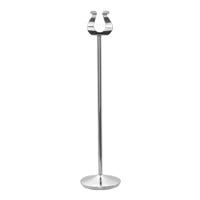 Porta menú de acero inoxidable 30 cm MS-12 Qualité Premium